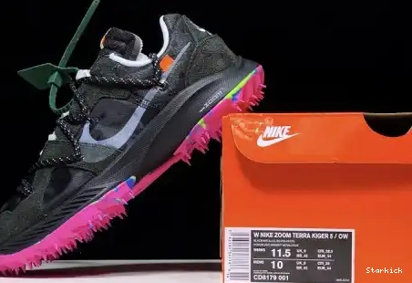 Terra Black Nike x Kiger O-W 5 CD8179-001 Zoom 0601